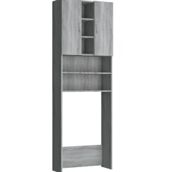 vidaXL Meuble pour machine à laver 64x25,5x190 cm