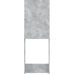 Accessoires Pour Appareils Électroménagers-vidaXL Meuble pour machine à laver 64x25,5x190 cm Gris béton