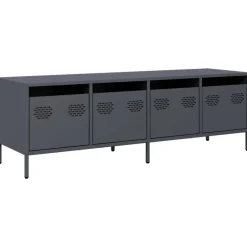 Meubles Tv-vidaXL Meuble TV 135x39x43,5 cm acier laminé à froid Anthracite