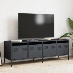 Meubles Tv-vidaXL Meuble TV 135x39x43,5 cm acier laminé à froid Anthracite