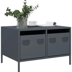 vidaXL Meuble TV 68x50x43,5 cm acier laminé à froid