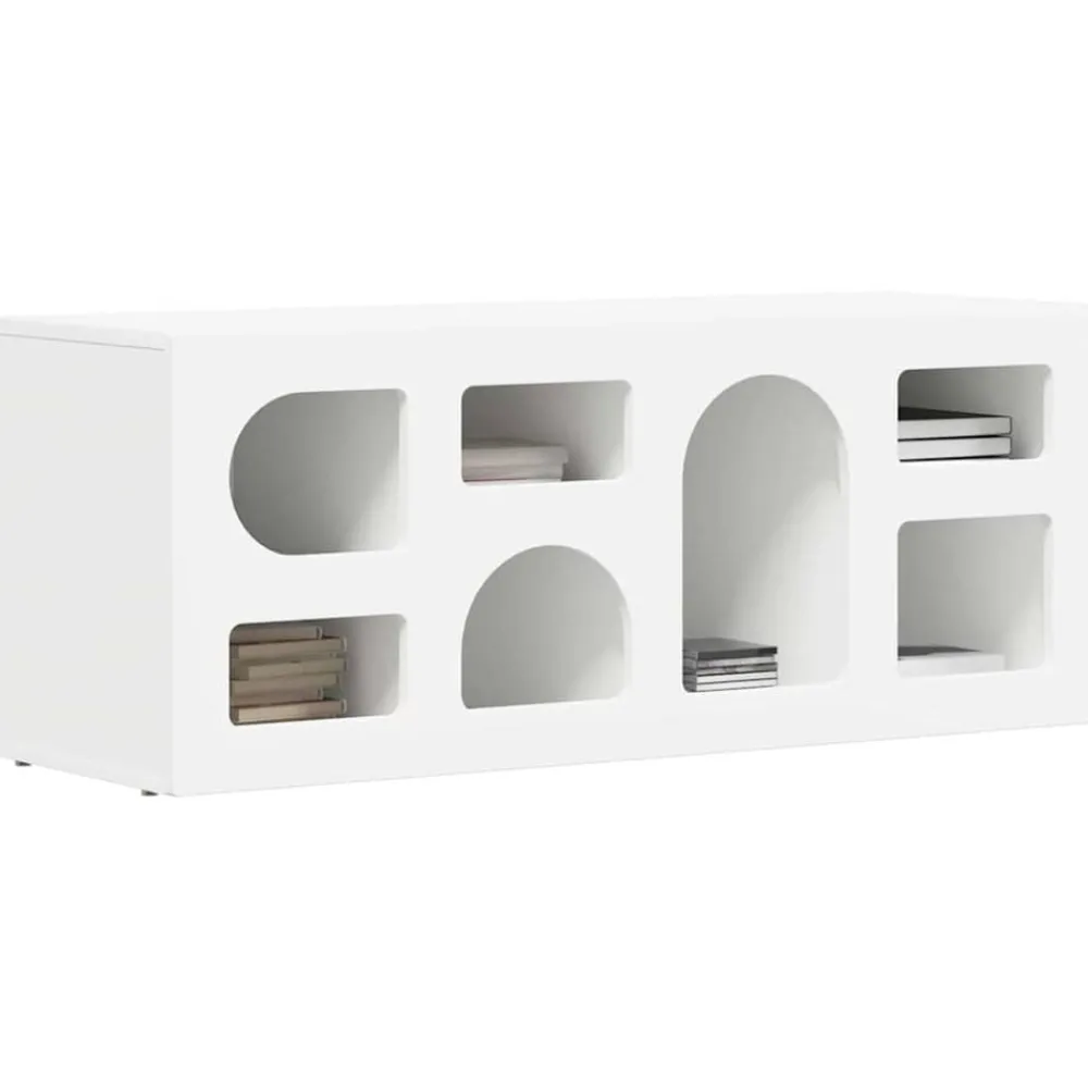 vidaXL Meuble TV 100 x 35 x 40 cm Bois d'ingénierie