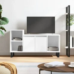 vidaXL Meuble TV 100x35x55 cm Bois d'ingénierie