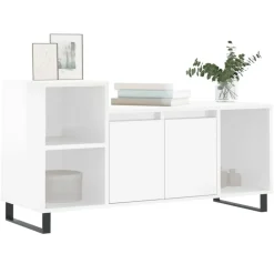 vidaXL Meuble TV 100x35x55 cm Bois d'ingénierie