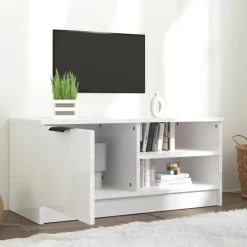 vidaXL Meuble TV 80x35x36,5 cm Bois d'ingénierie