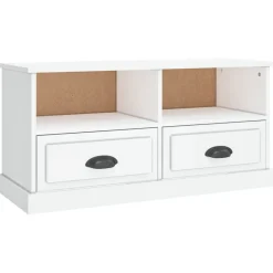 vidaXL Meuble TV 93x35,5x45 cm bois d'ingénierie