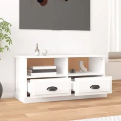 vidaXL Meuble TV 93x35,5x45 cm bois d'ingénierie