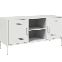 vidaXL Meuble TV 100,5x39x50,5 cm acier