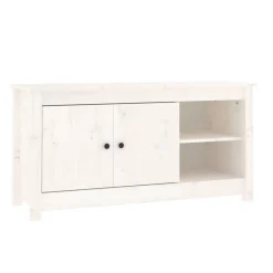 vidaXL Meuble TV 103x36,5x52 cm Bois de pin massif
