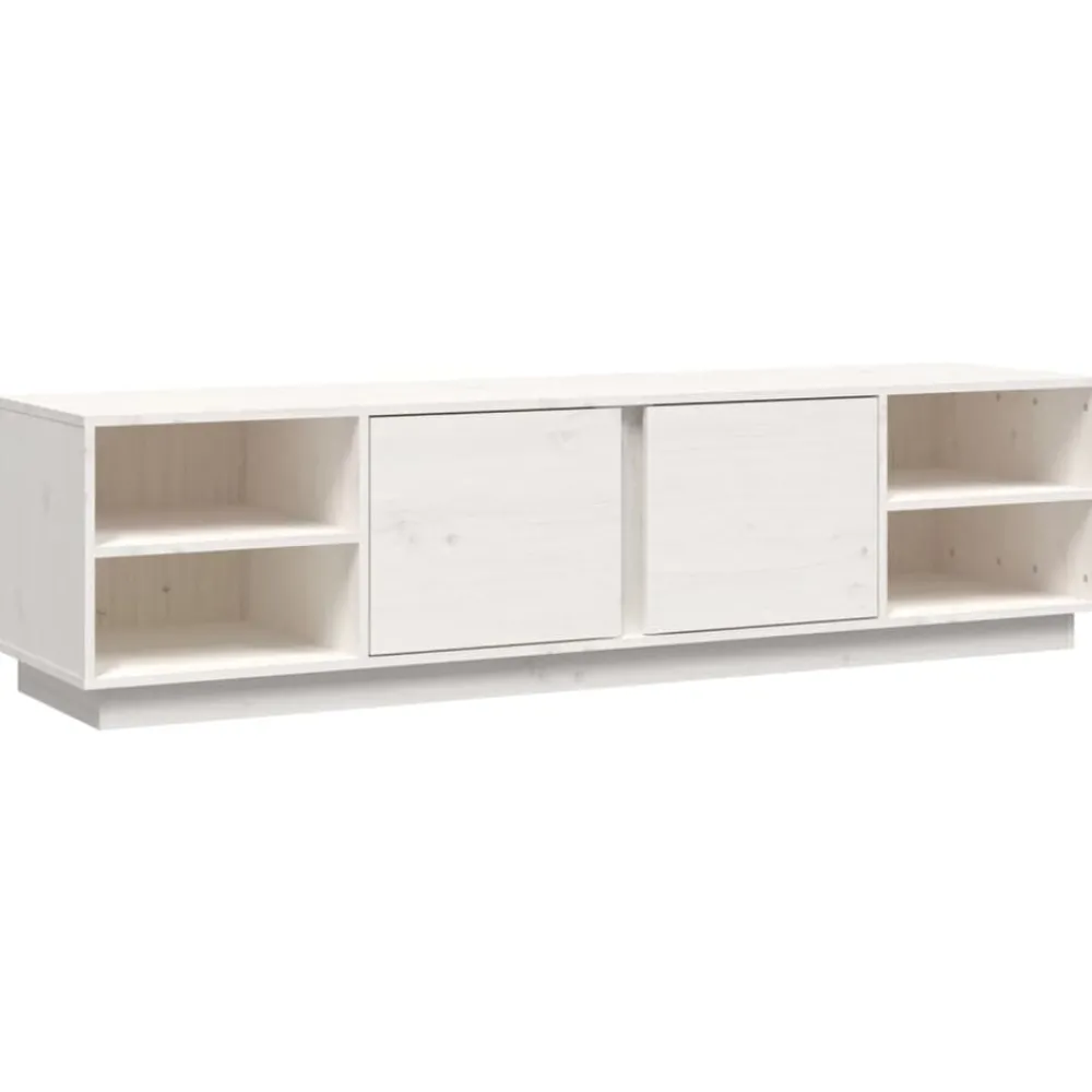 vidaXL Meuble TV 156x40x40 cm Bois de pin massif