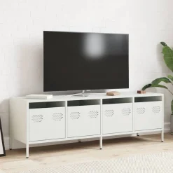 vidaXL Meuble TV 135x39x43,5 cm acier laminé à froid