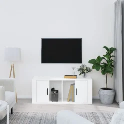 vidaXL Meuble TV 100x35x40 cm Bois d'ingénierie