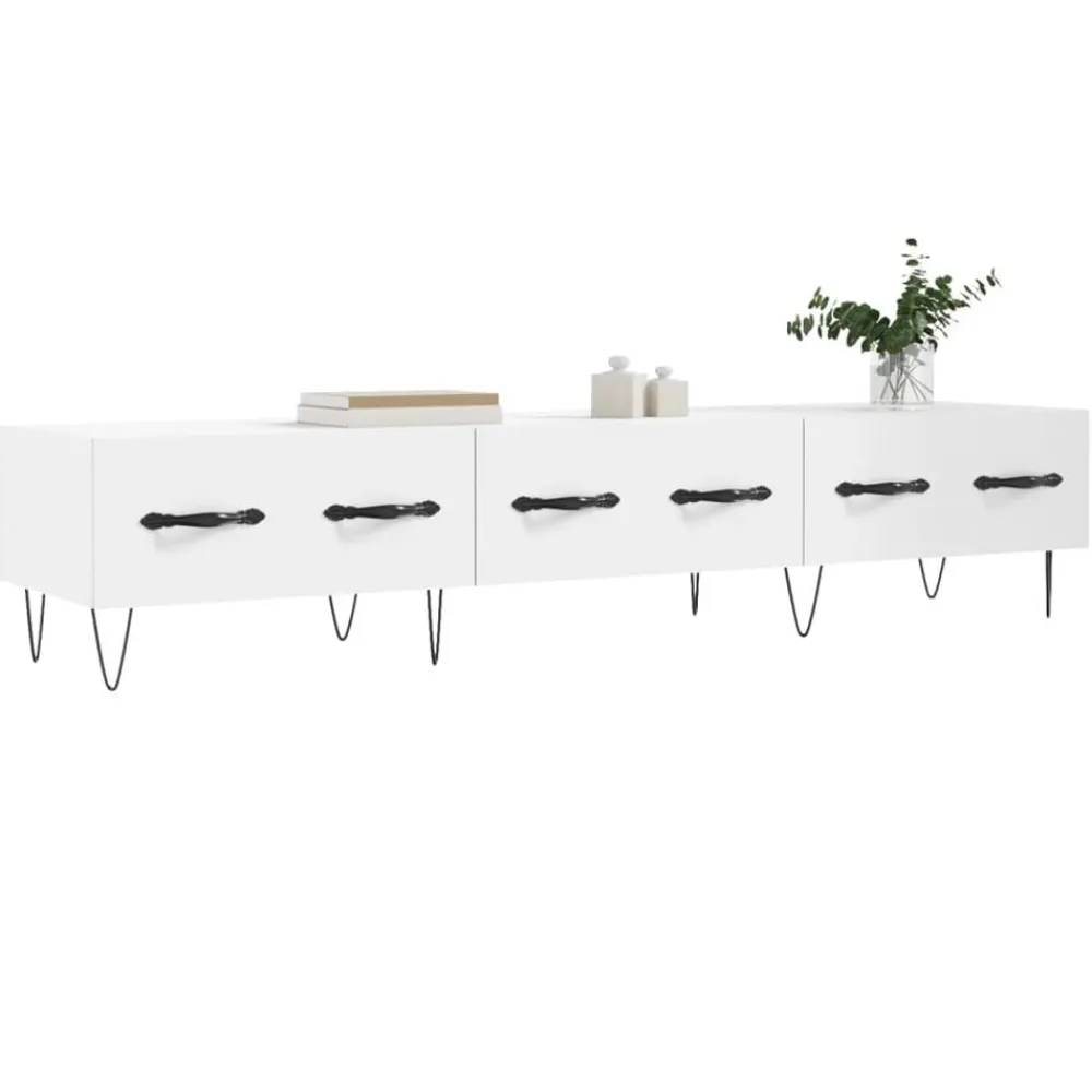 vidaXL Meuble TV 150x36x30 cm bois d'ingénierie