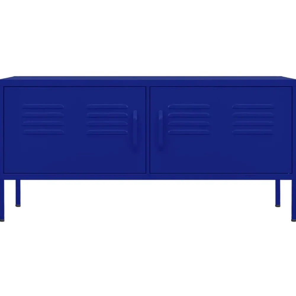 vidaXL Meuble TV 105x35x50 cm Acier