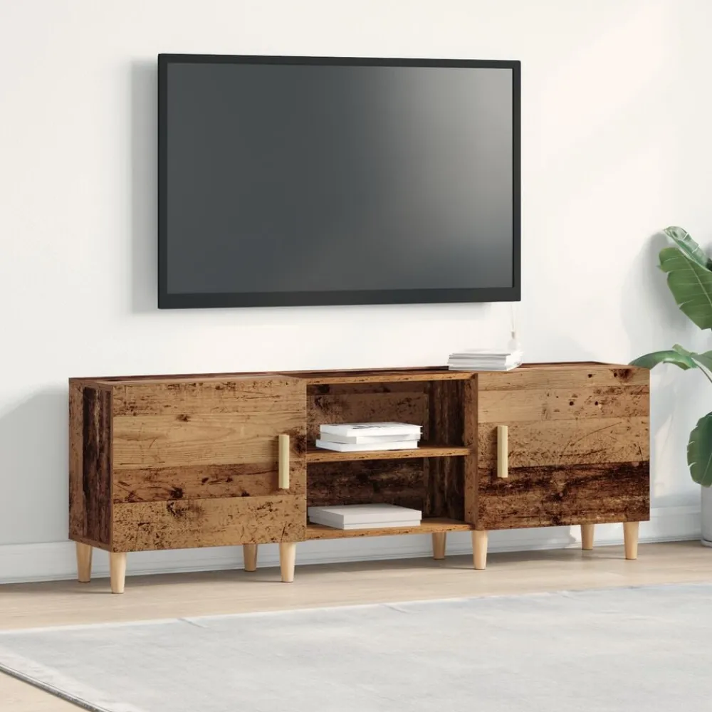 vidaXL Meuble TV 150 x 30 x 50 cm Bois d'ingénierie
