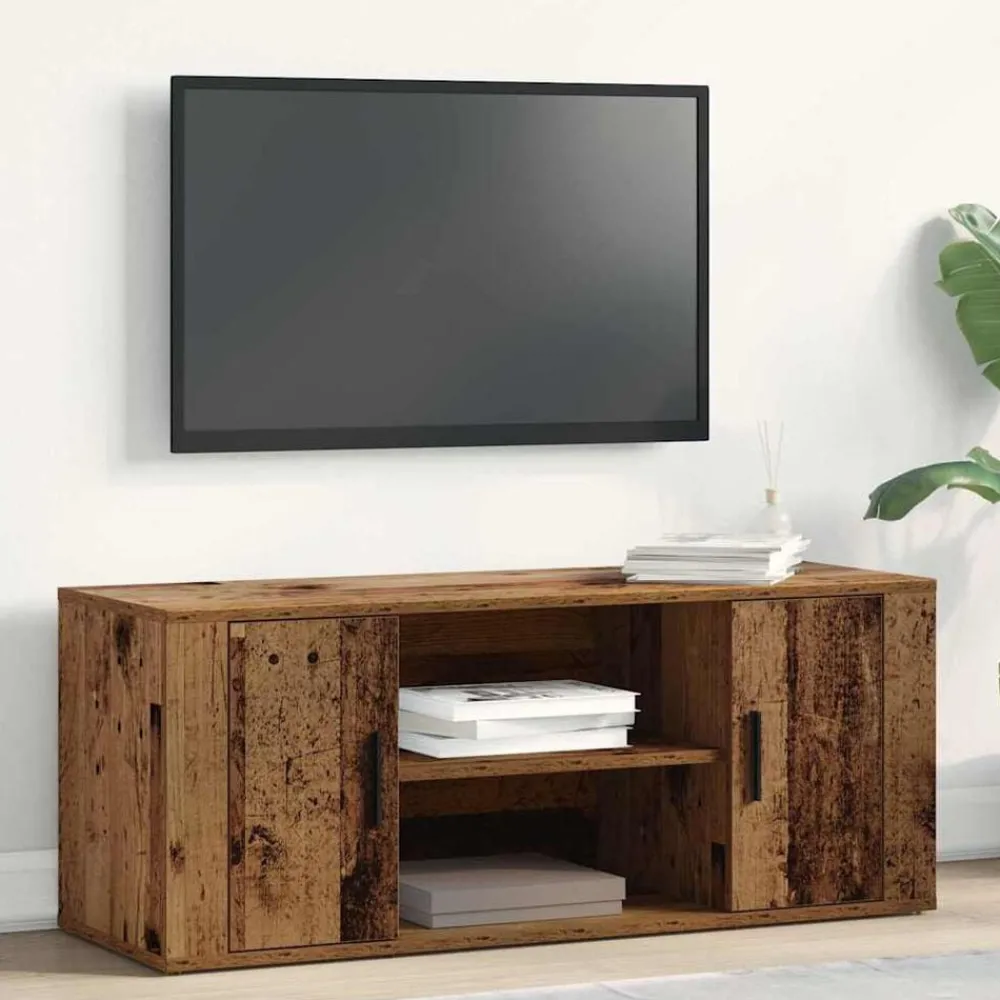 vidaXL Meuble TV 100 x 35 x 40 cm Bois d'ingénierie