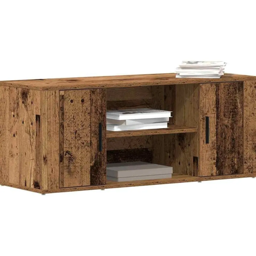 vidaXL Meuble TV 100 x 35 x 40 cm Bois d'ingénierie