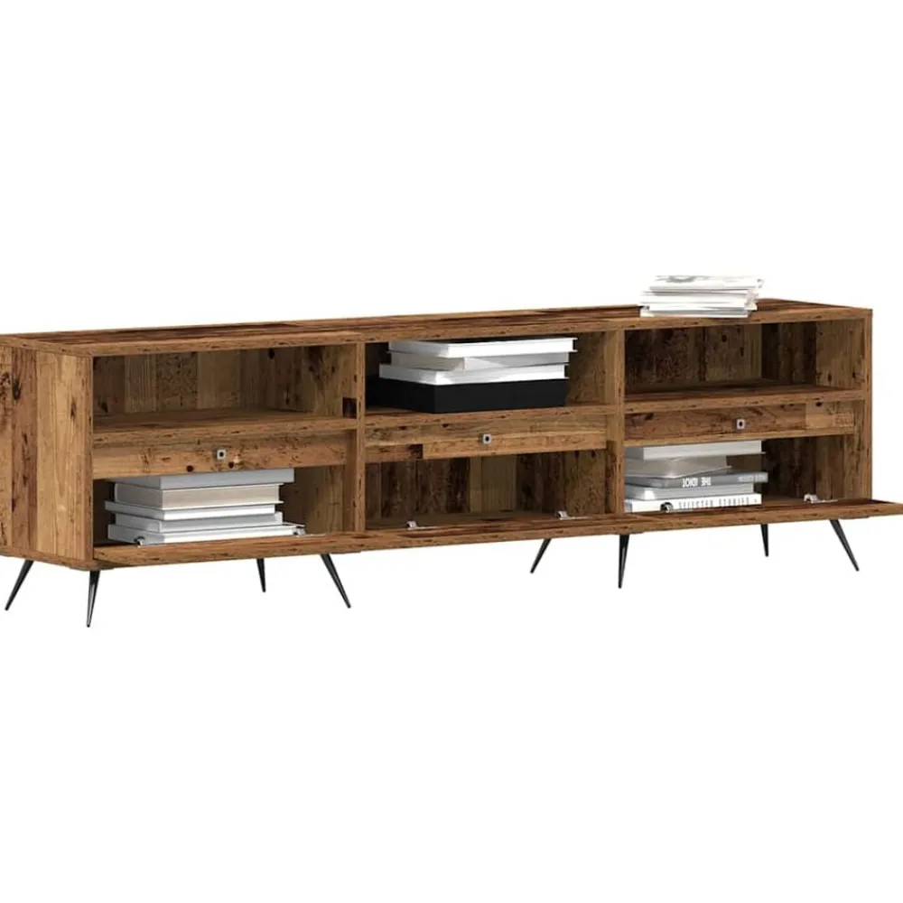 vidaXL Meuble TV 150 x 30 x 44,5 cm Bois d'ingénierie