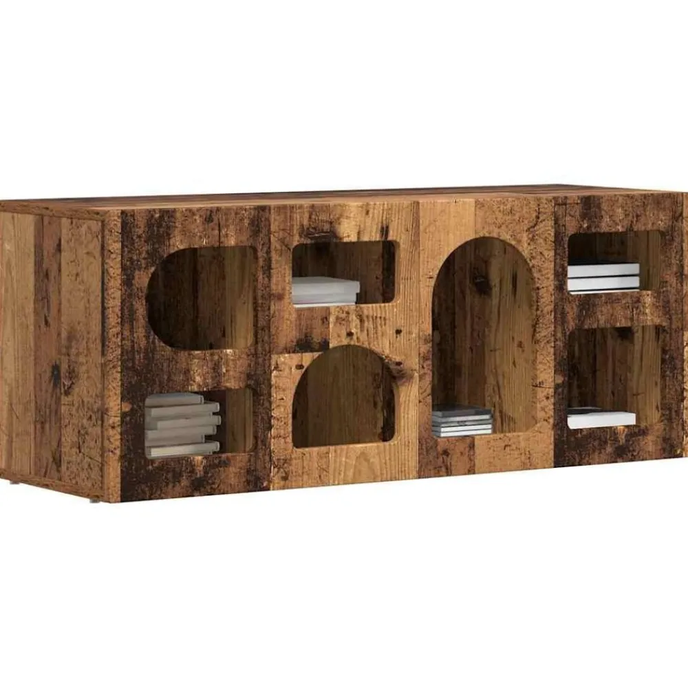 vidaXL Meuble TV 100 x 35 x 40 cm Bois d'ingénierie