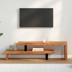 Meubles Tv-vidaXL Meuble TV Bois d'acacia massif