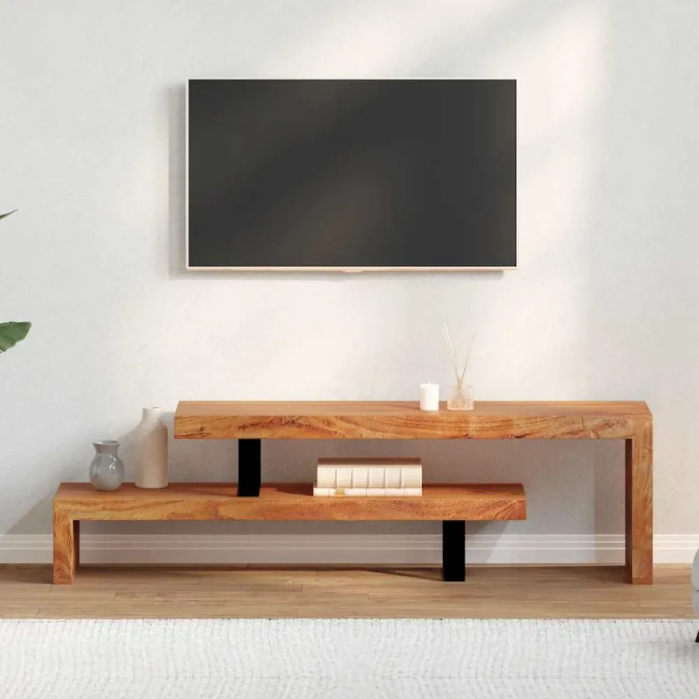 Meubles Tv-vidaXL Meuble TV Bois d'acacia massif
