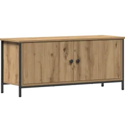 Meubles Tv-vidaXL Meuble TV Chêne artisanal 100 x 35 x 45 cm Bois d'ingénierie ch&ecirc;ne artisanal