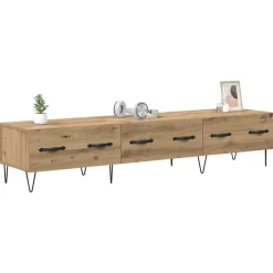 Meubles Tv-vidaXL Meuble TV chêne artisanal 150 x 36 x 30 cm Bois d'ingénierie chêne artisanal