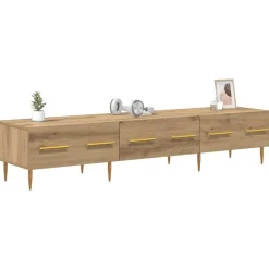 Meubles Tv-vidaXL Meuble TV Chêne artisanal 150 x 36 x 30 cm Bois d'ingénierie chêne artisanal