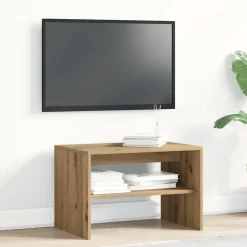 vidaXL Meuble TV chêne artisanal 60x40x40 cm bois d'ingénierie