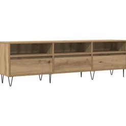 Meubles Tv-vidaXL Meuble TV chêne artisanal 150x30x44,5 cm bois d'ingénierie chêne artisanal