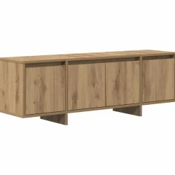 Meubles Tv-vidaXL Meuble TV chêne artisanal 120x30x40,5 cm bois d'ingénierie ch&ecirc;ne artisanal