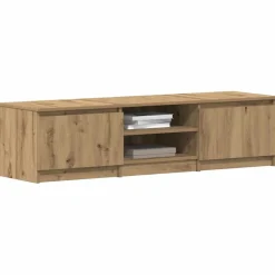 vidaXL Meuble TV chêne artisanal 140x40x36 cm bois d'ingénierie
