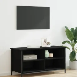 vidaXL Meuble TV Chêne noir 100 x 40 x 50 cm Bois d'ingénierie