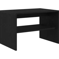 vidaXL Meuble TV chêne noir 60x40x40 cm bois d'ingénierie