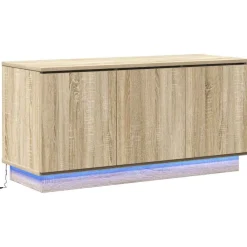 vidaXL Meuble TV Chêne Sonoma 100 x 38 x 49 cm Bois d'ingénierie