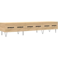Meubles Tv-vidaXL Meuble TV chêne sonoma 150x36x30 cm bois d'ingénierie Chêne sonoma