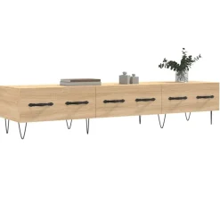 Meubles Tv-vidaXL Meuble TV chêne sonoma 150x36x30 cm bois d'ingénierie Ch&ecirc;ne sonoma