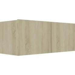 vidaXL Meuble TV Chêne sonoma 80x30x30 cm Bois d’ingénierie