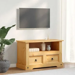 vidaXL Meuble TV Gamme Corona pin mexicain 91x43x56 cm