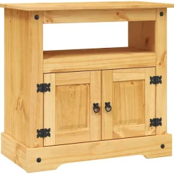 Meubles Tv-vidaXL Meuble TV Gamme Corona pin mexicain 80x43x78 cm Marron