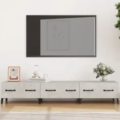 vidaXL Meuble TV 150x34,5x30 cm Bois d'ingénierie