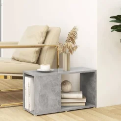 vidaXL Meuble TV 60x24x32 cm Bois d'ingénierie