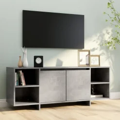 vidaXL Meuble TV 130x35x50 cm Bois d'ingénierie