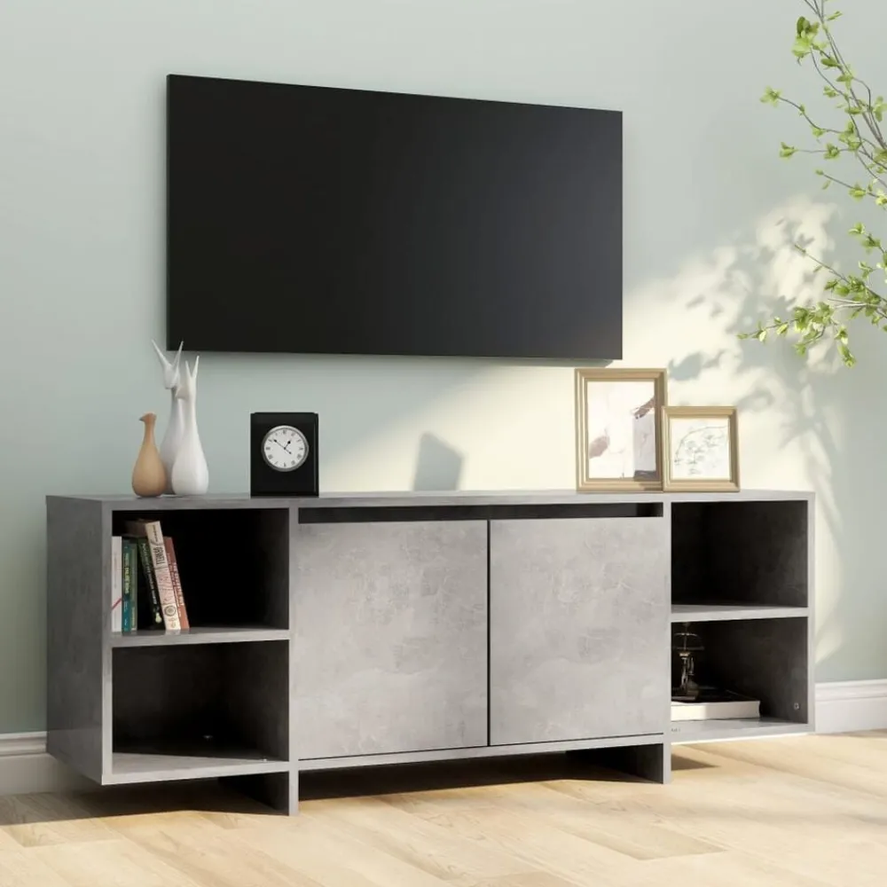 vidaXL Meuble TV 130x35x50 cm Bois d'ingénierie