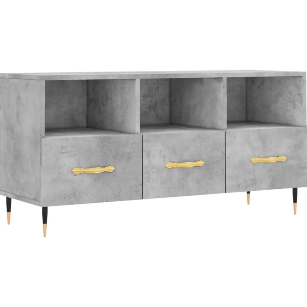 vidaXL Meuble TV 102x36x50 cm bois d'ingénierie