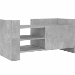 Meubles Tv-vidaXL Meuble TV 80x35x40 cm bois d'ingénierie Gris béton