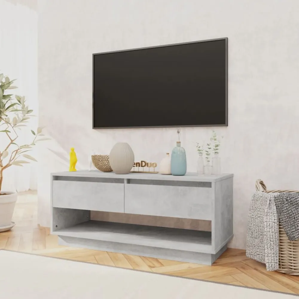 vidaXL Meuble TV 102x41x44 cm bois d'ingénierie