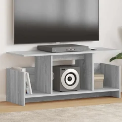 vidaXL Meuble TV Gris Sonoma 102 x 35 x 45 cm Bois d'ingénierie