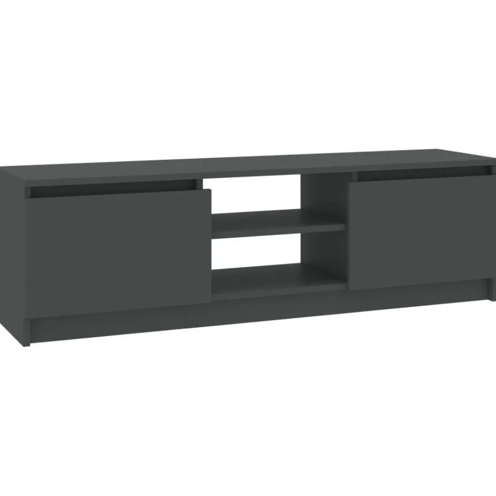Meubles Tv-vidaXL Meuble TV 120x30x35,5 cm Bois d'ingénierie Gris