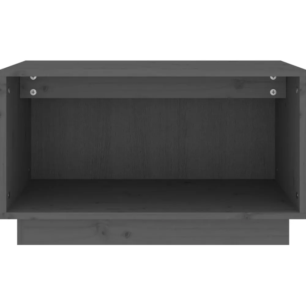 vidaXL Meuble TV 60x35x35 cm Bois de pin massif